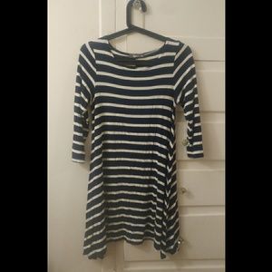 Long Sleeve Striped Dress